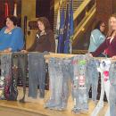 Wisconsin Coalition Against Sexual Assault displays The Traveling Pants project marking â€œDenim Dayâ€ to raise awareness of sexual assault