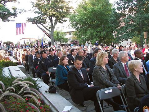 Crowd at Ceremony